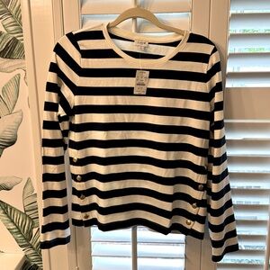 J. Crew long sleeve nautical shirt